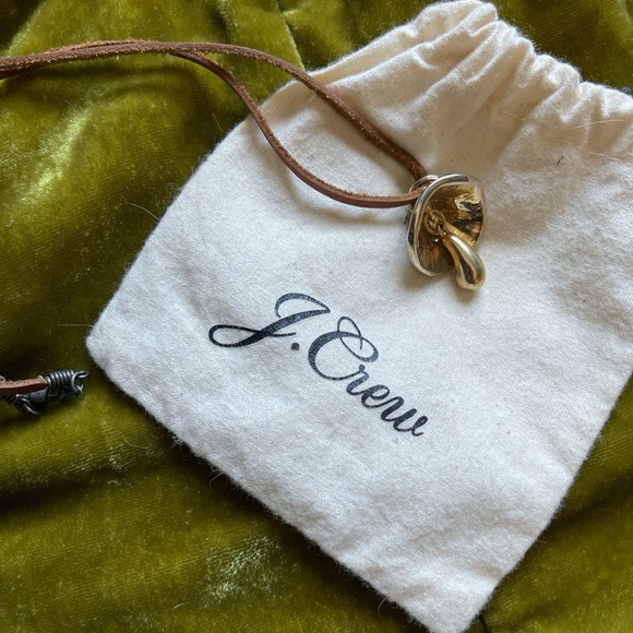 JCrew RARE 2000s Mushroom Necklace🐿 - Picture 3 of 4